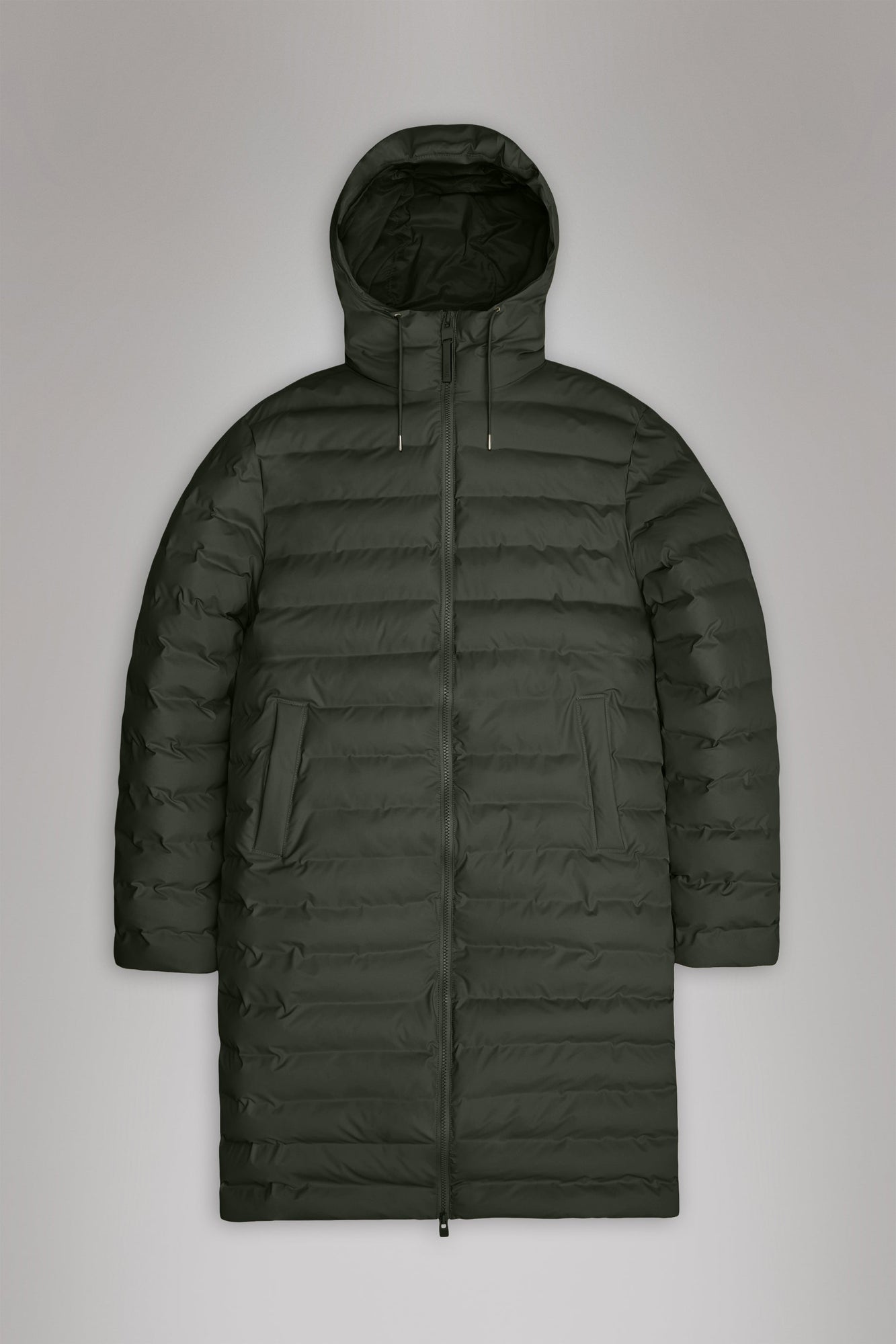 Lohja Longer Puffer Jacket | Green