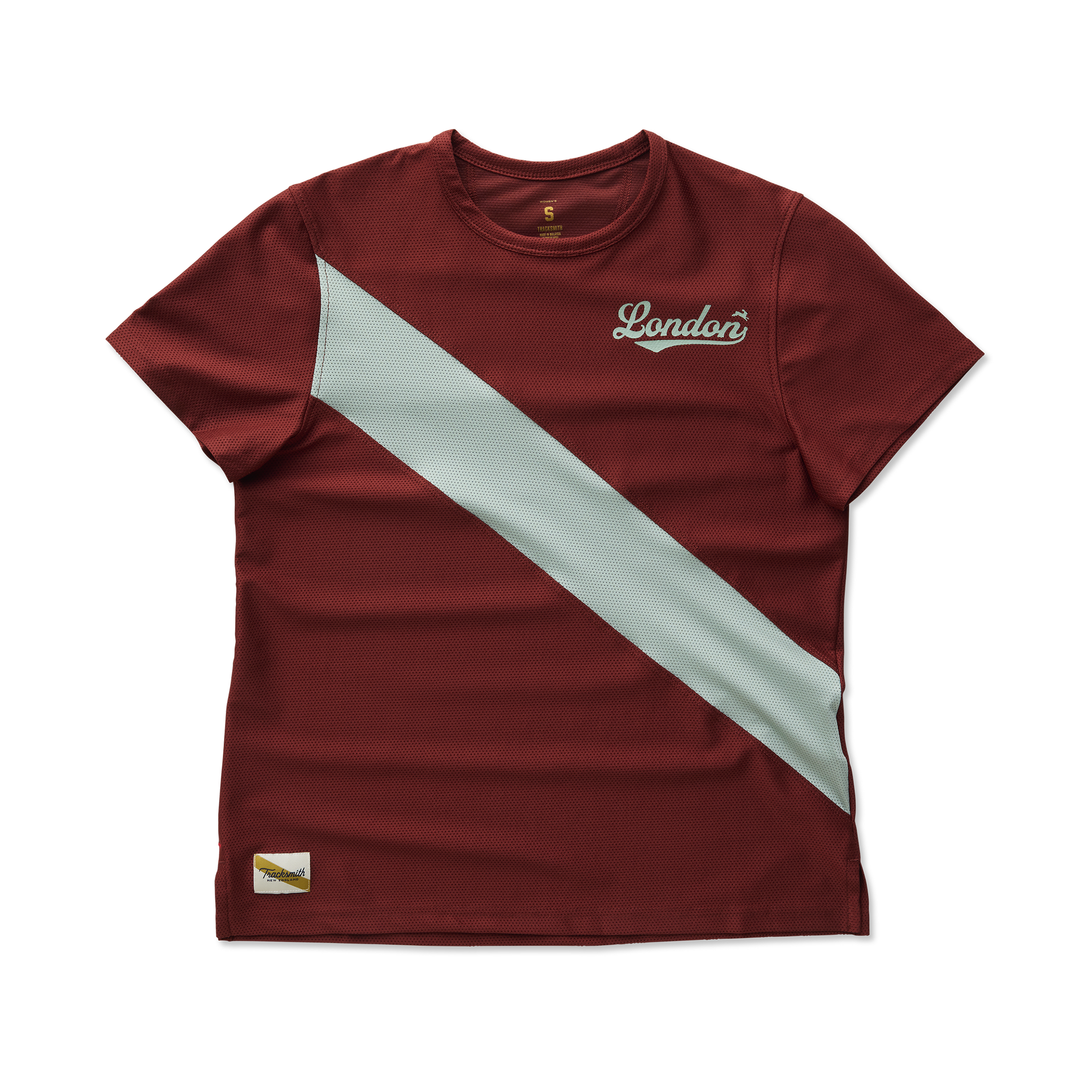 Womens | London Tee | Fired Brick/Jadeite
