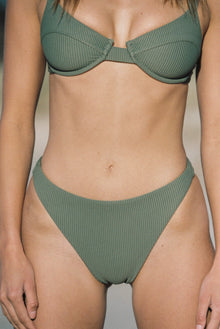 The Edie Bottom | Sage Rib