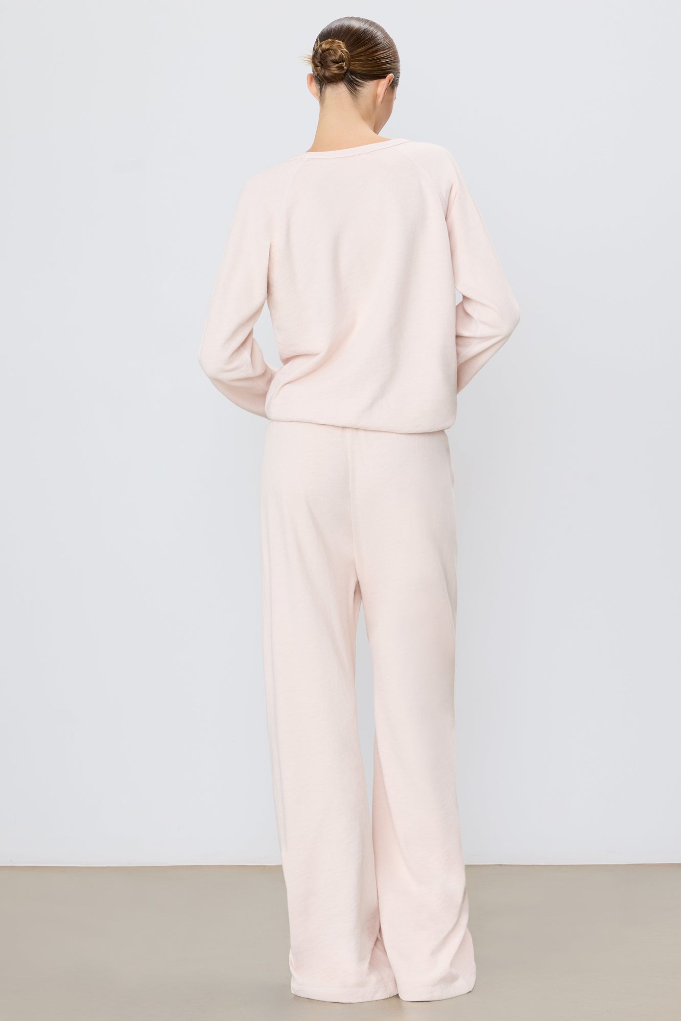 DRAWSTRING WIDE LEG SWEATPANT - ETERNE