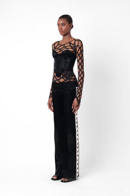 Womens | Marina Mini Dress | Black