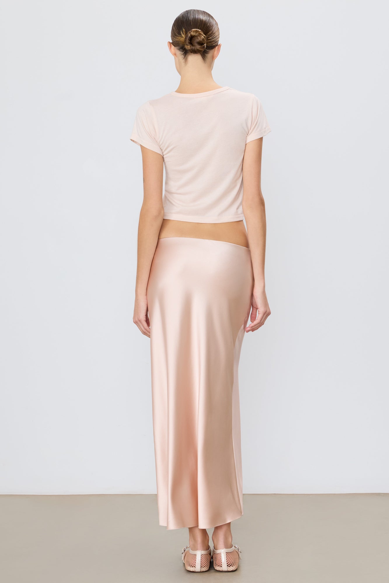 Camila Midi Skirt | Dusty Pink