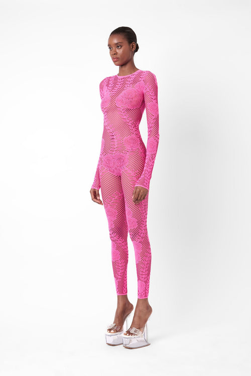 Womens | Hen Jumpsuit | Pink