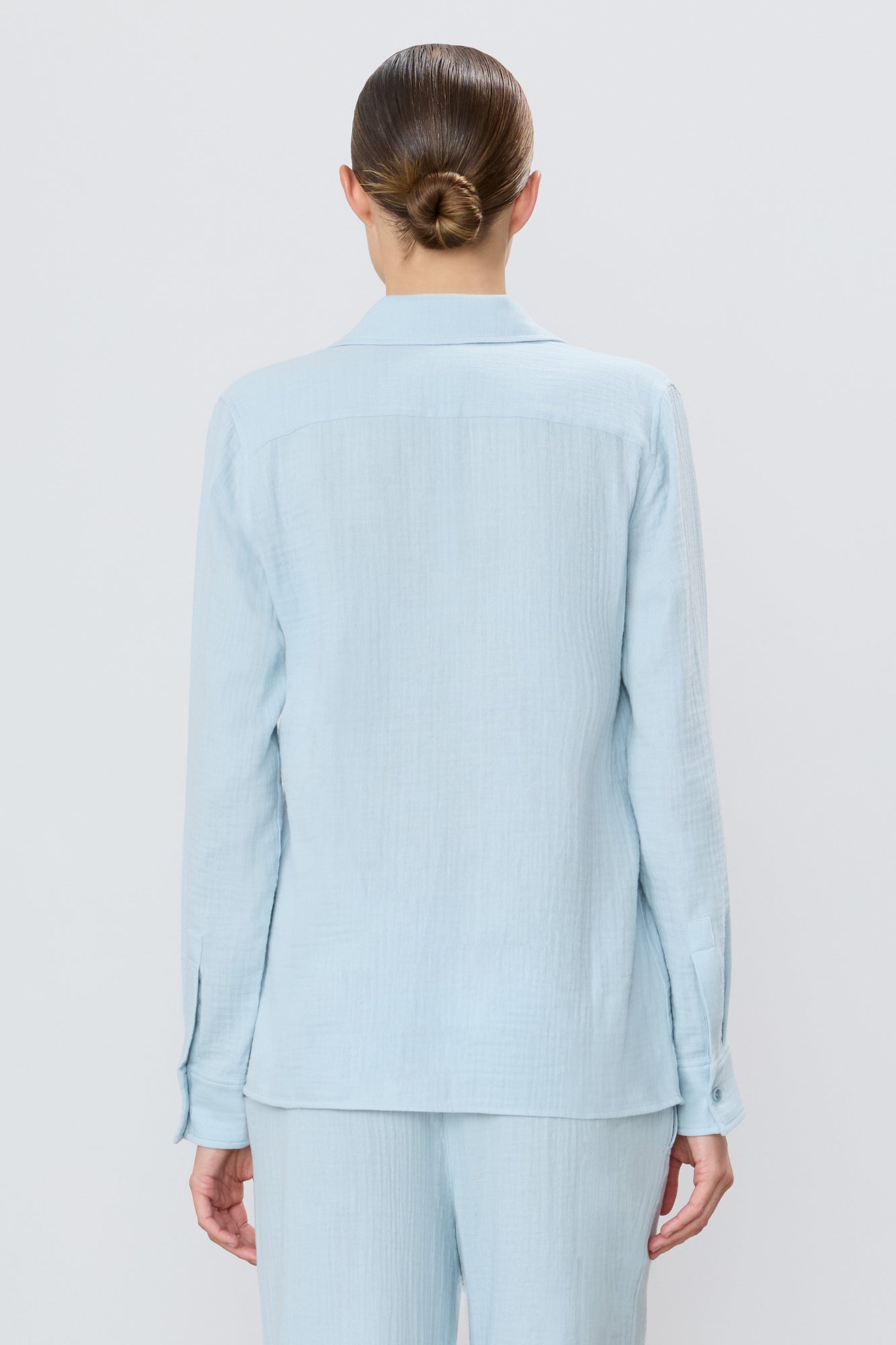 Constance Top | Dusty Blue