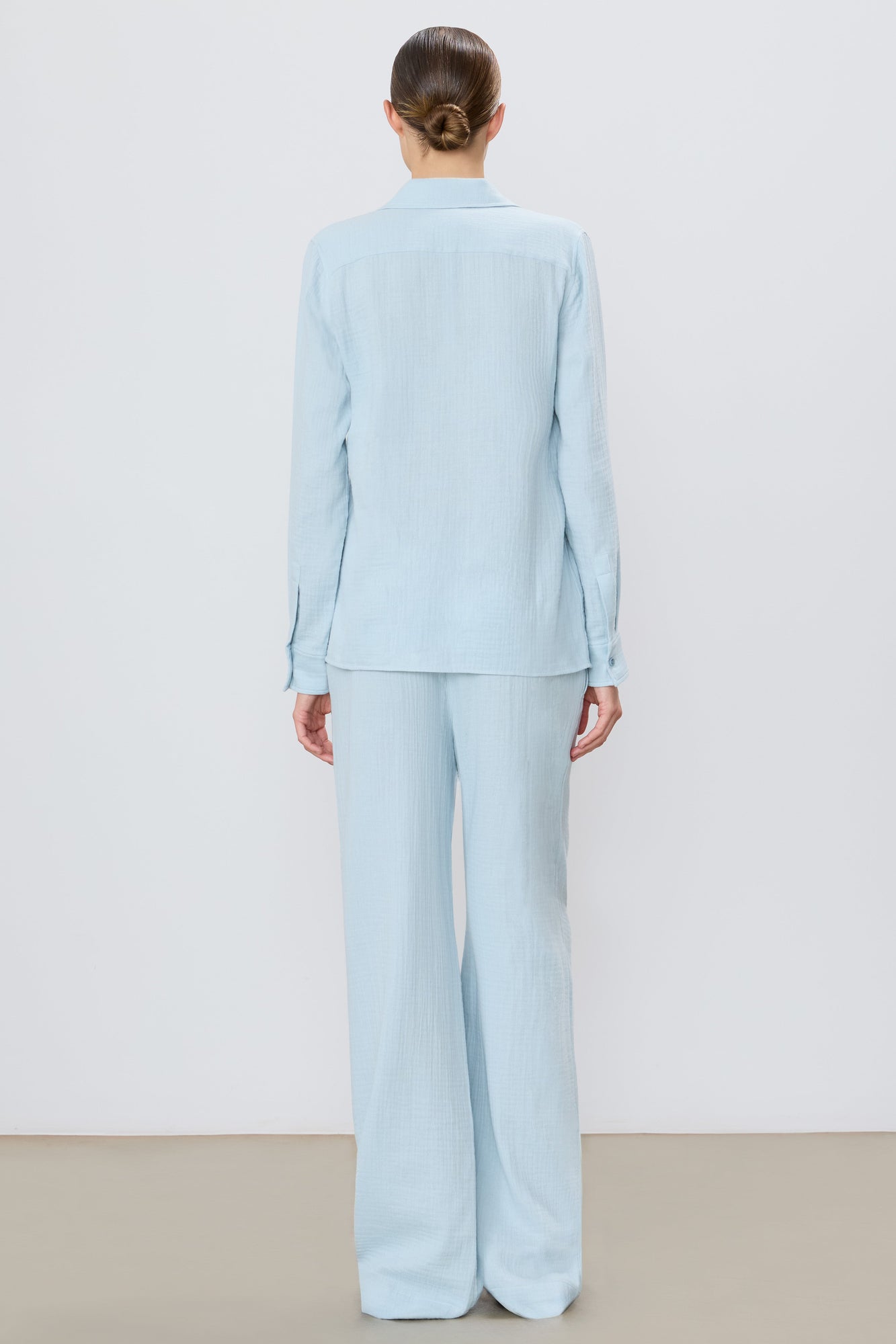 Brody Pant - Cotton Guaze | Dusty Blue