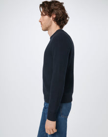 60s Fisherman Crewneck | Navy