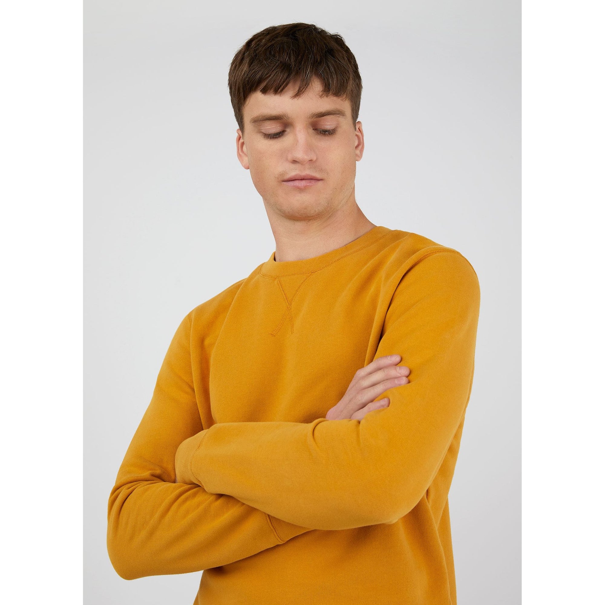 Loopback Sweatshirt | Men | Amber