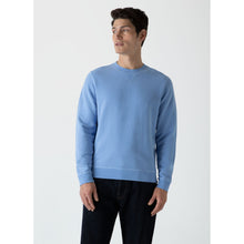 Loopback Sweatshirt | Men | Cool Blue