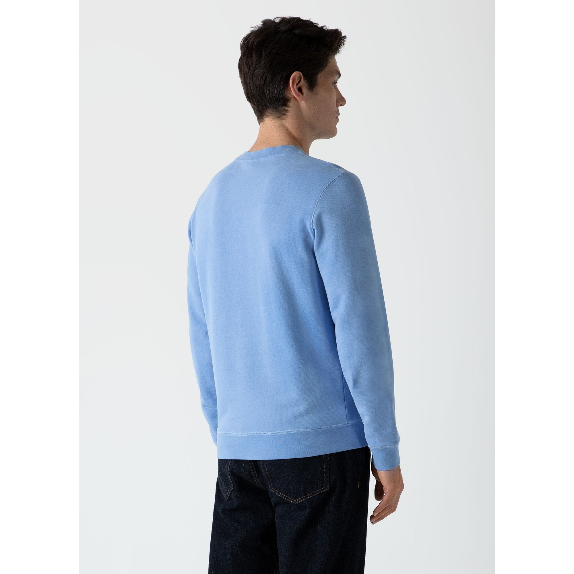 Loopback Sweatshirt | Men | Cool Blue