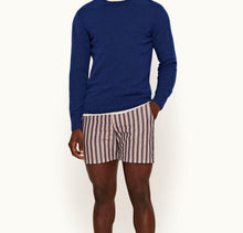 Lorca Alpaca Crew Neck Alpaca Knit Jumper | Bleu