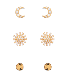 Soleil Stud Trio Set - Loren Hope