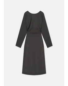 Louise | Knitted Midi Dress | Storm