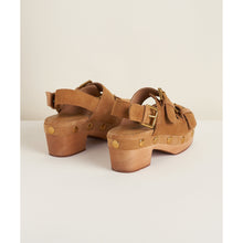 Louise Slingback Low Heel Clog | Bamboo