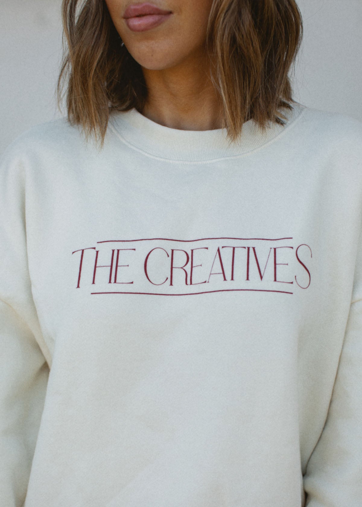 The Creatives Sweatshirt | White