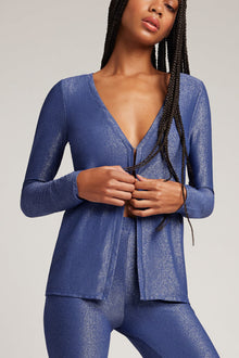Disco Open Cardi | Navy