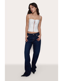 Low Rise Denim | Dark Wash