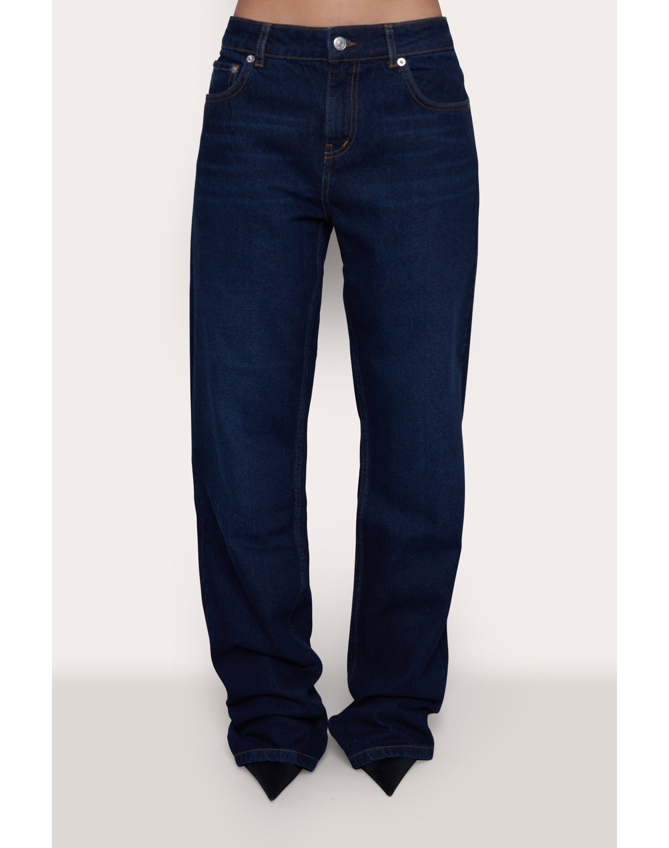 Low Rise Denim | Dark Wash