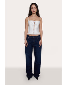 Low Rise Denim | Dark Wash