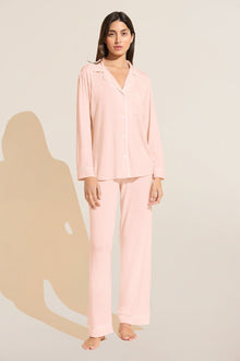 Gisele TENCEL™ Modal Long PJ Set | Petal Pink/Ivory
