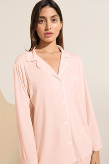 Gisele TENCEL™ Modal Long PJ Set | Petal Pink/Ivory
