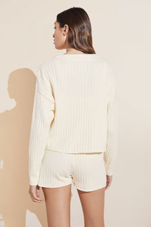 Recycled Sweater Wide Rib 3 Piece Set | Ivory