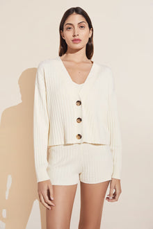 Recycled Sweater Wide Rib 3 Piece Set | Ivory