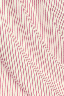 Image of Duo Stripe Haute Red fabric and print detail