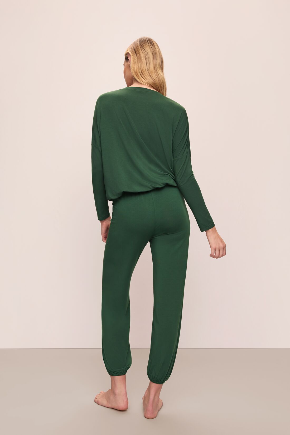 Gisele TENCEL™ Modal Slouchy PJ Set | Forest Green/Forest Green | Forest Green/Forest Green