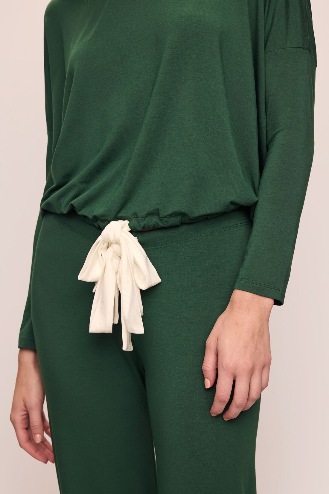 Gisele TENCEL™ Modal Slouchy PJ Set | Forest Green/Forest Green | Forest Green/Forest Green
