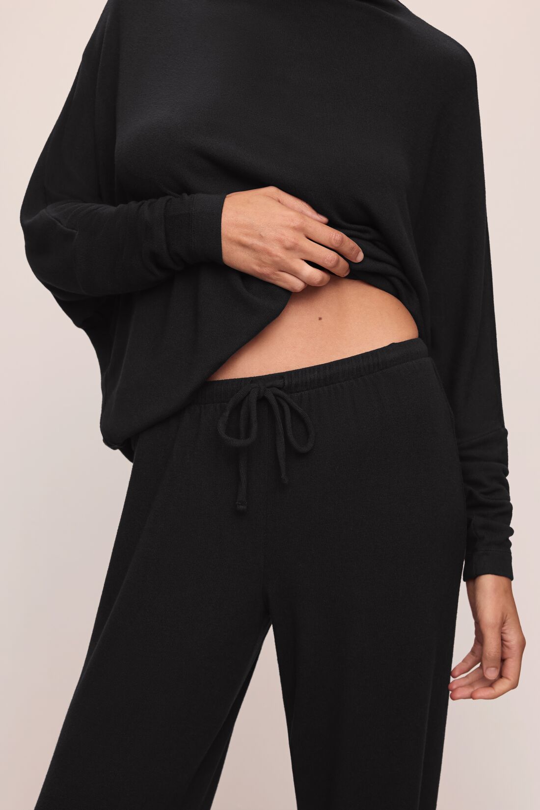 Womens | Cozy Time Mock Neck Pullover | Black