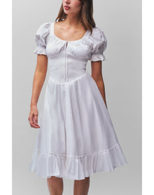 Luciana Dress | White