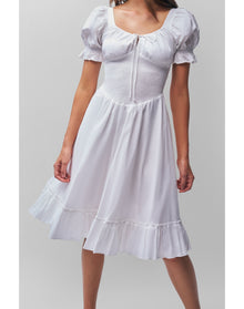 Luciana Dress | White