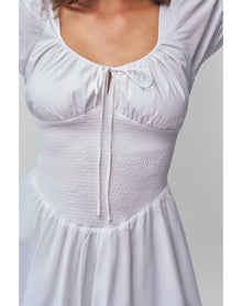 Luciana Dress | White