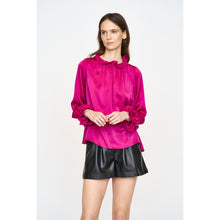 Lulu Blouse | Fuchsia