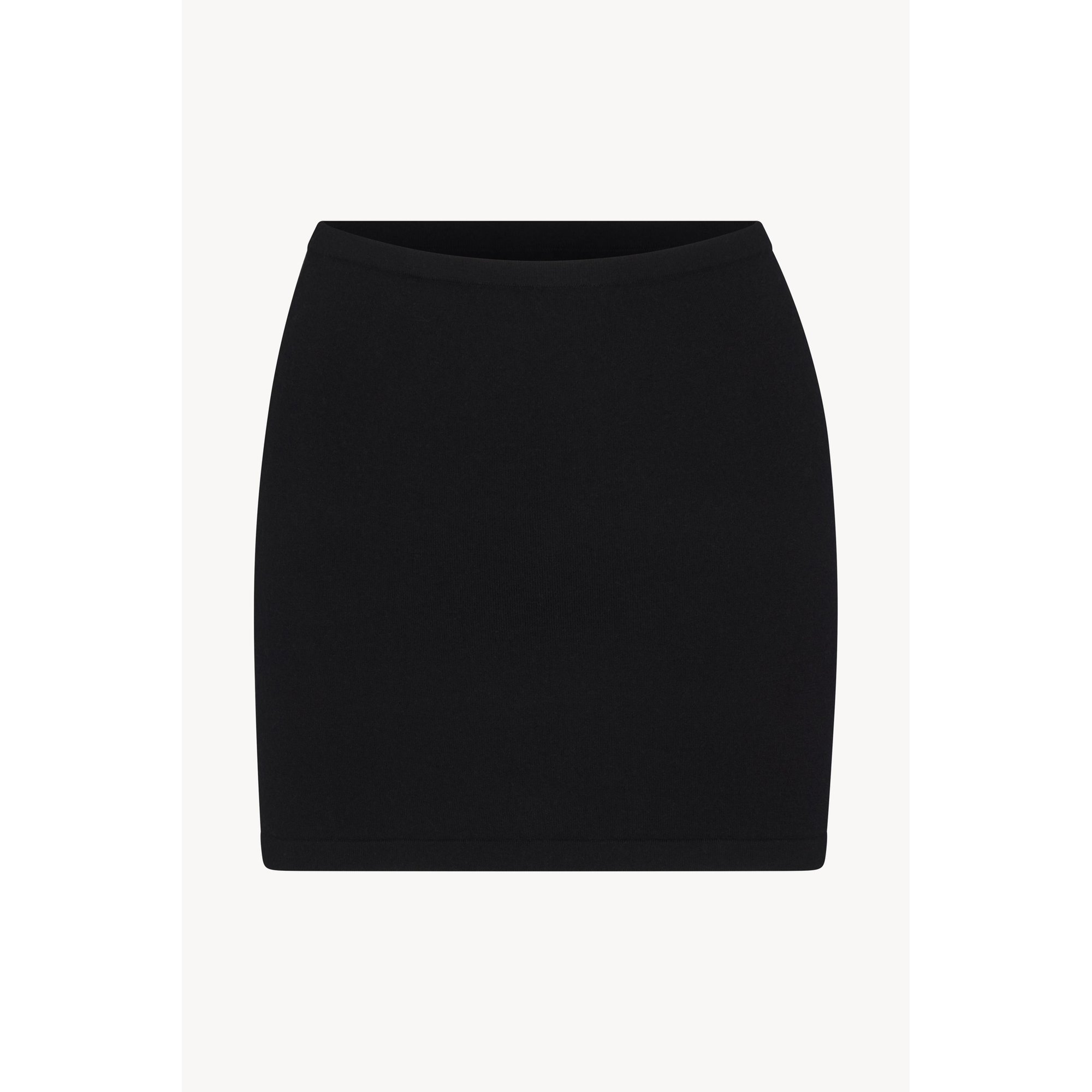 Luna Cashmere Skirt | Black