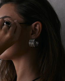 The Canyon Hoops | Silver