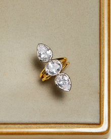 The Marais Triple Statement Ring | Gold