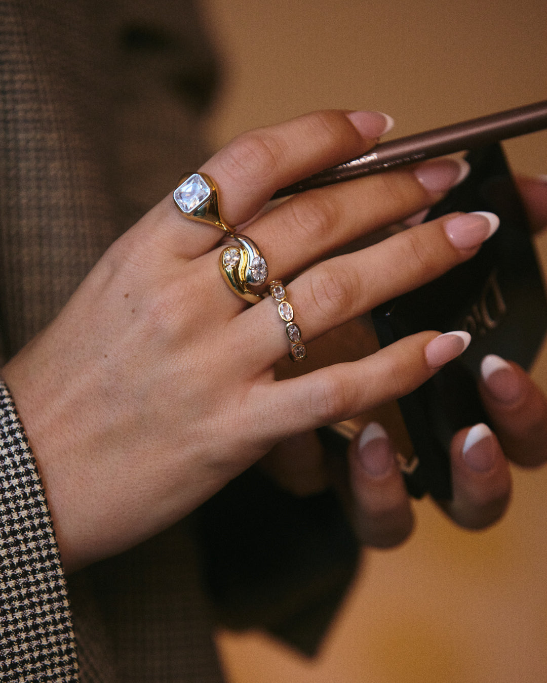 The Palais Statement Ring | Cubic Zirconia | Silver