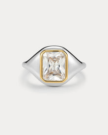 The Palais Statement Ring | Cubic Zirconia | Silver