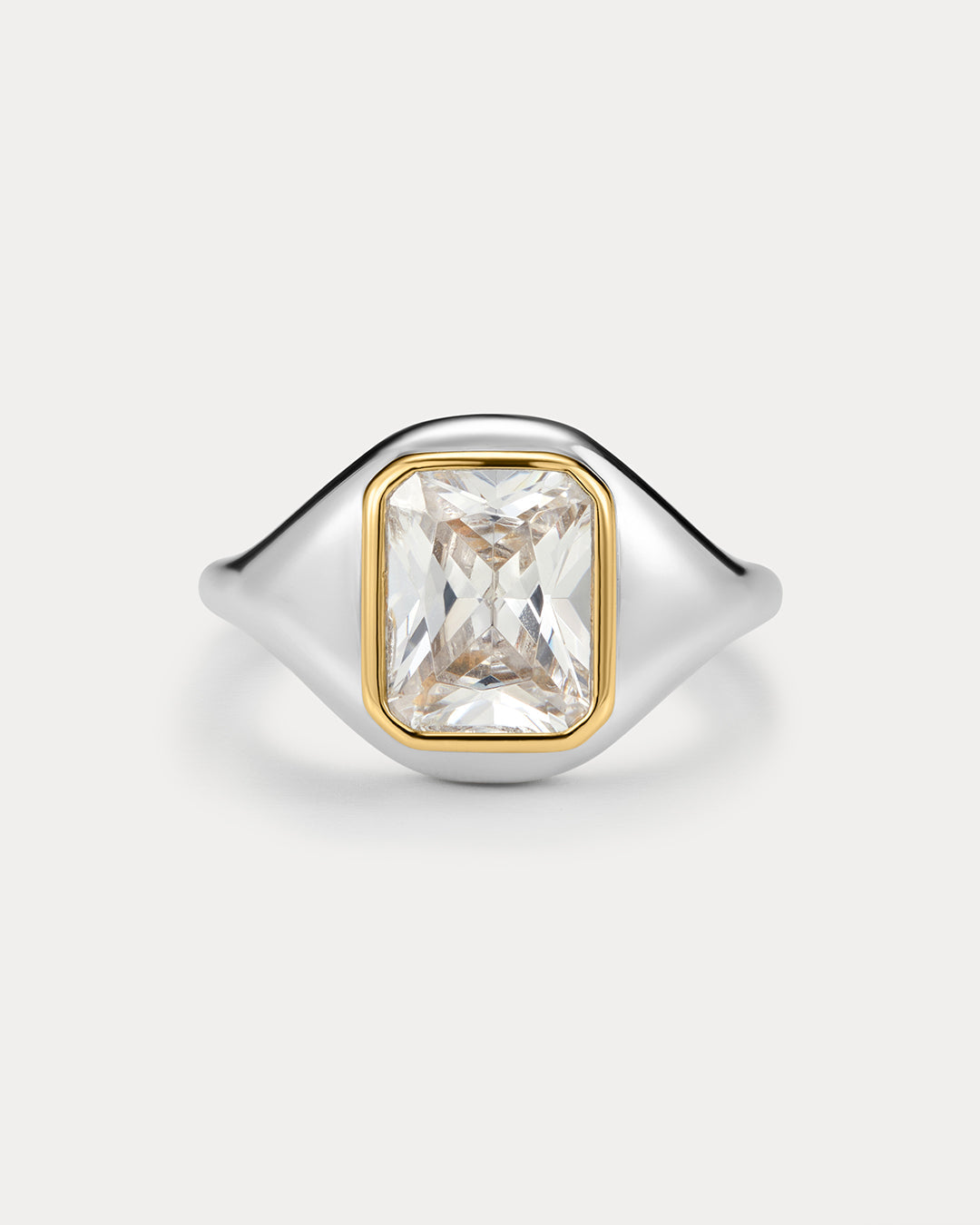The Palais Statement Ring | Cubic Zirconia | Silver