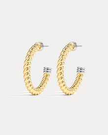The Sierra Rope Hoops | Gold/Silver