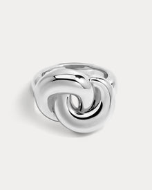 The Solstice Knot Ring | Silver