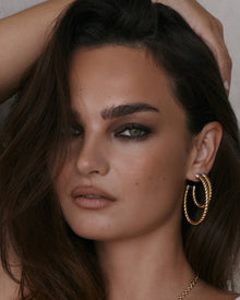 The Sierra Rope Hoops | Gold/Silver