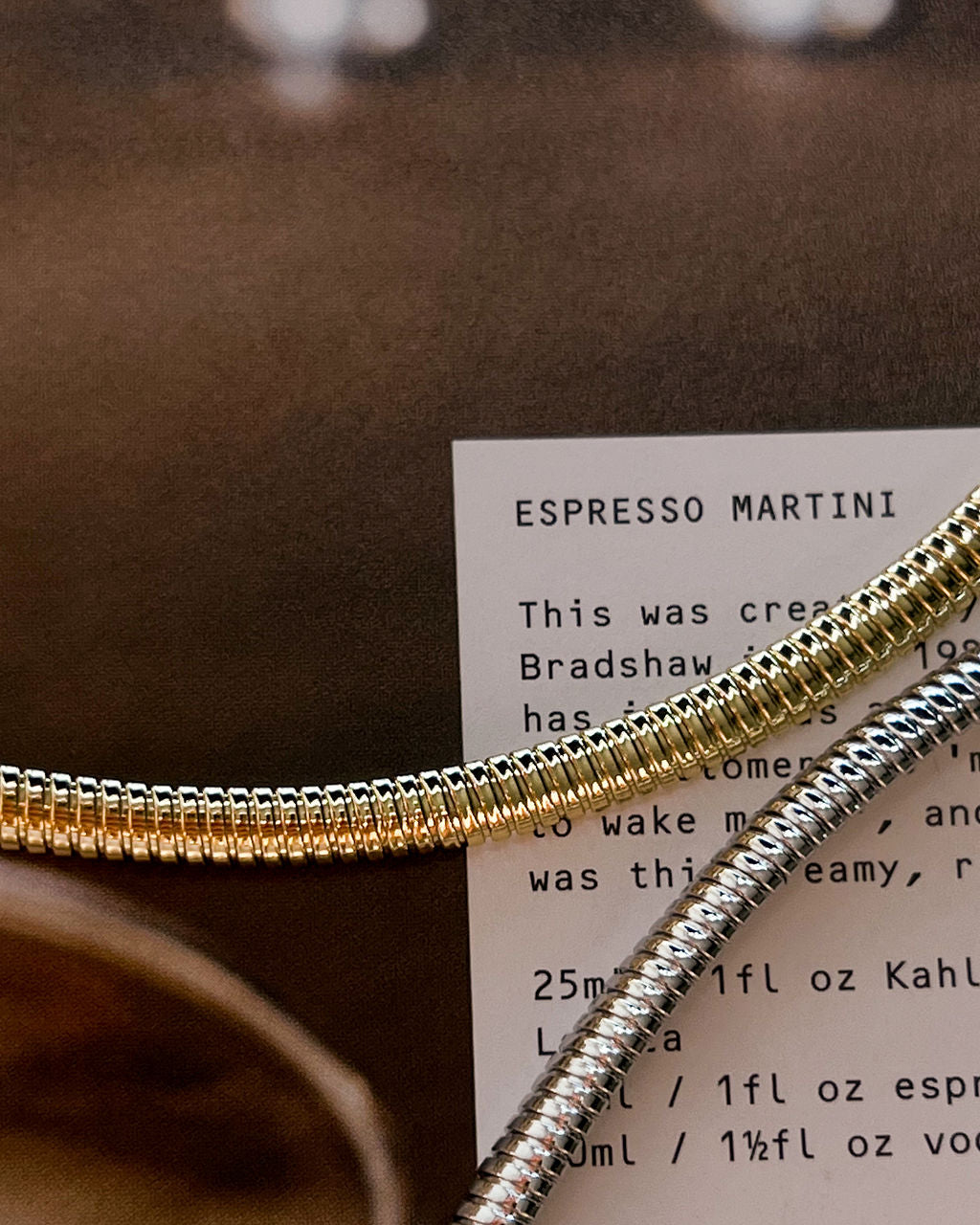Mini Flex Snake Chain Necklace | Lobster clasp | Silver