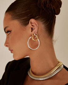 Amalfi Tube Hoops | Silver