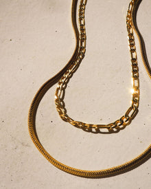 Cecilia Chain Necklace - Gold | Plated Gold