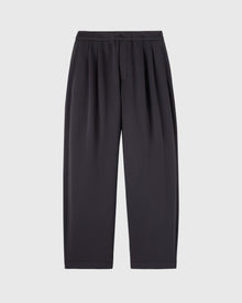 Luxe Fleece Pull-On Trouser - Pinstripe