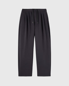 Luxe Fleece Pull-On Trouser - Pinstripe