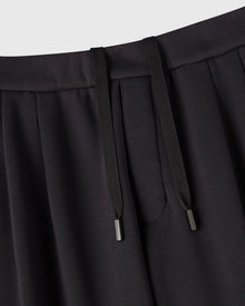 Luxe Fleece Pull-On Trouser - Pinstripe