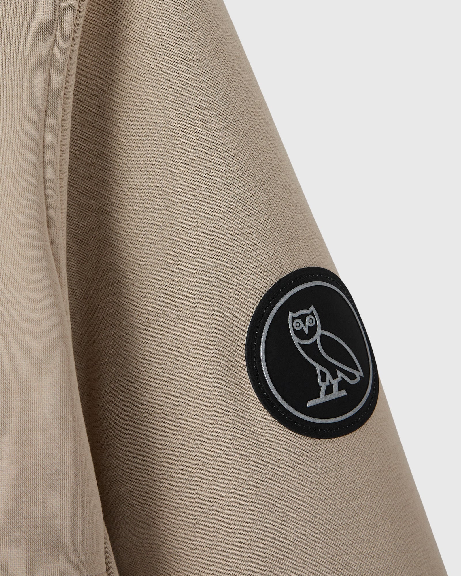 Technical Fleece Mockneck Zip-Up - Sandstone